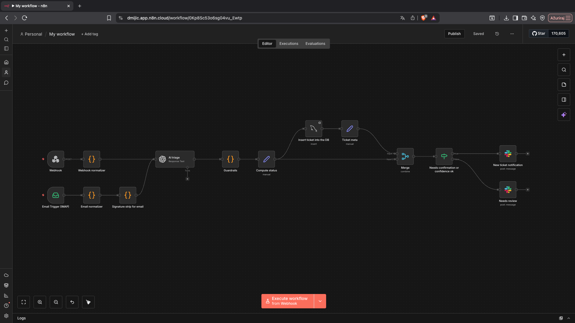 HelpBot workflow overview